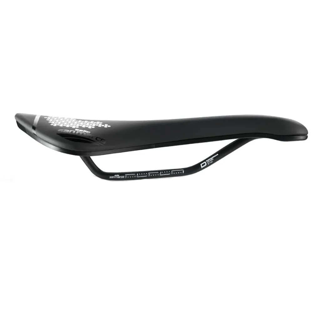 Sedlo SAN MARCO ASPIDE SHORT OPEN-FIT DYNAMIC NARROW Rails Manganese
