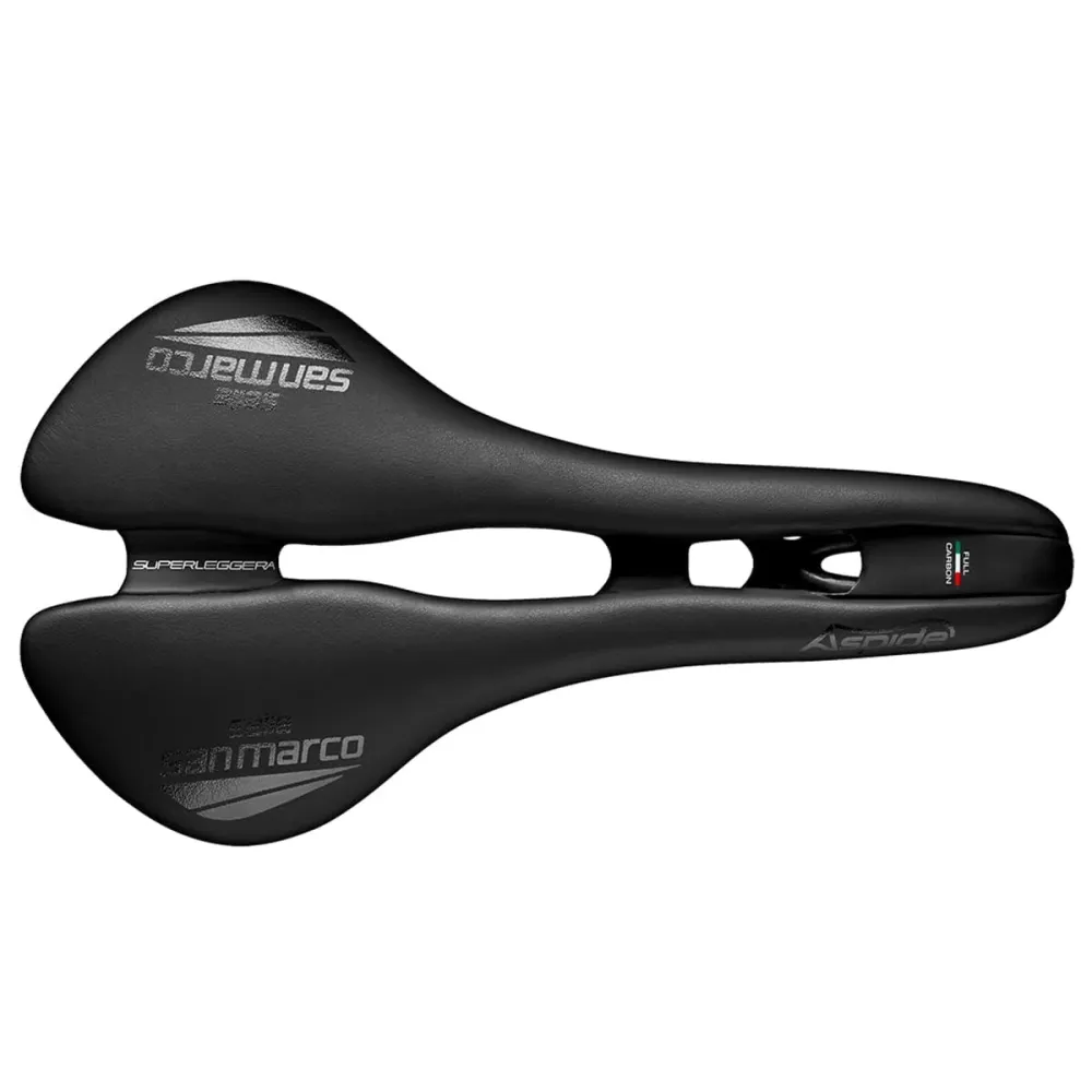 Sedlo SAN MARCO ASPIDE SUPERLEGGERA OPEN FIT NARROW Carbon Rails