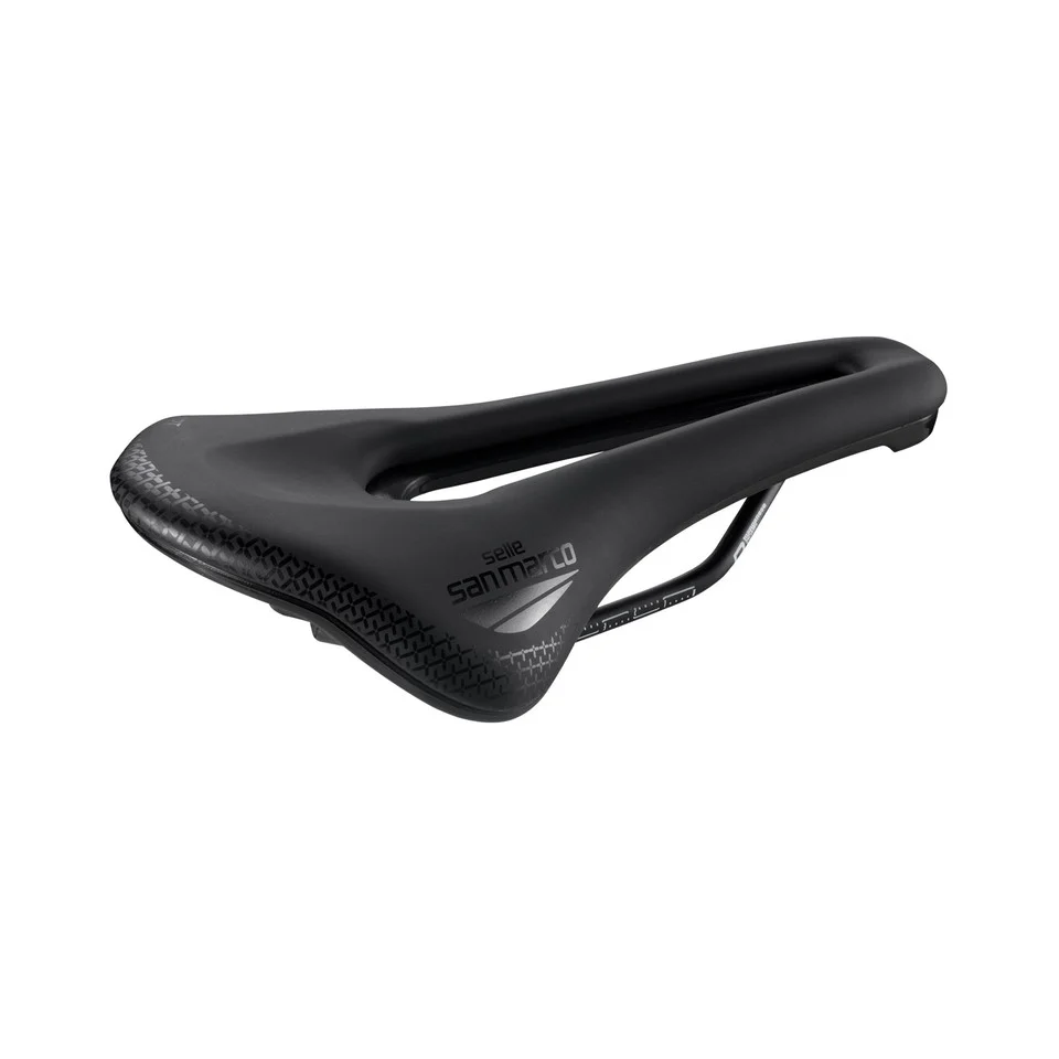 Sedlo SAN MARCO SHORTFIT 2.0 COMFORT OPEN-FIT DYNAMIC S3 Šířka 140mm Kolejnice Manganese
