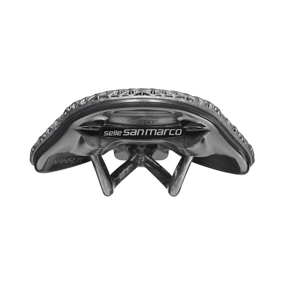 Sedlo SAN MARCO SHORTFIT 2.0 3D OPEN-FIT CARBON FX S3 Šířka 140mm Karbonové lišty