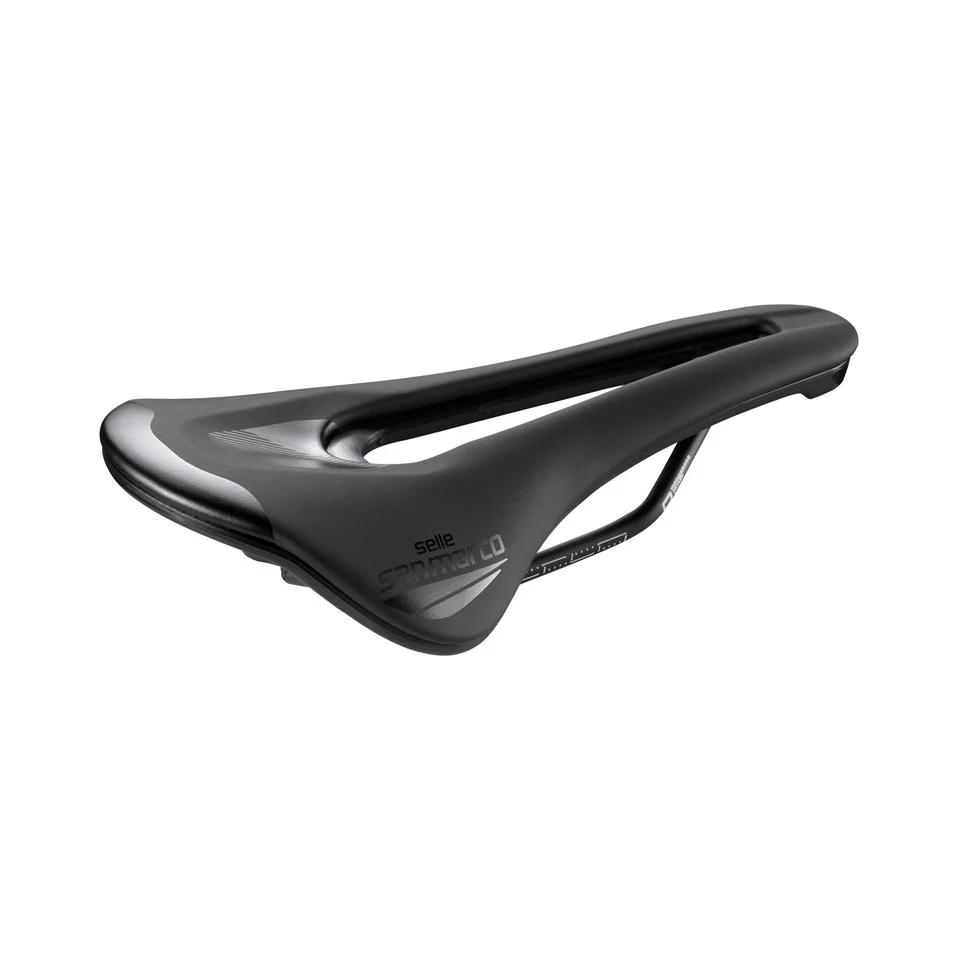 Sedlo SAN MARCO SHORTFIT 2.0 OPEN-FIT DYNAMIC S3 Šířka 140mm Kolejnice Manganese