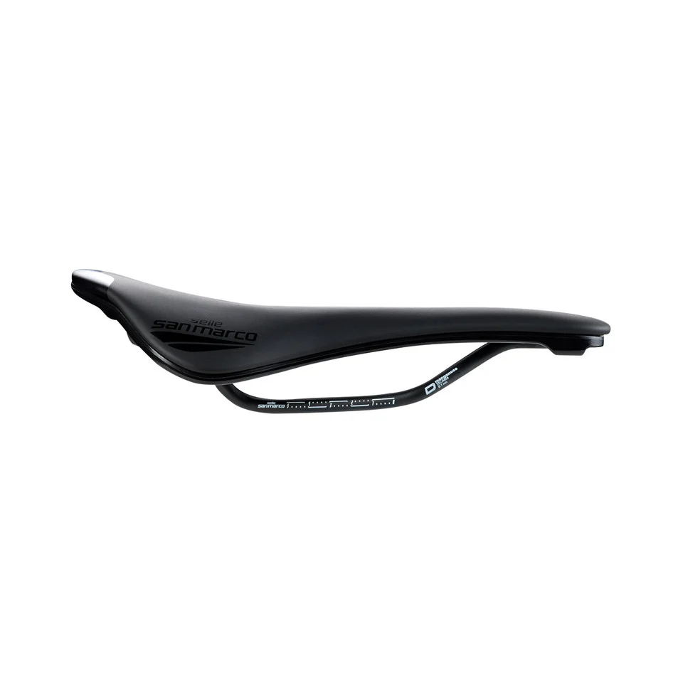 Sedlo SAN MARCO SHORTFIT 2.0 OPEN-FIT DYNAMIC S3 Šířka 140mm Kolejnice Manganese