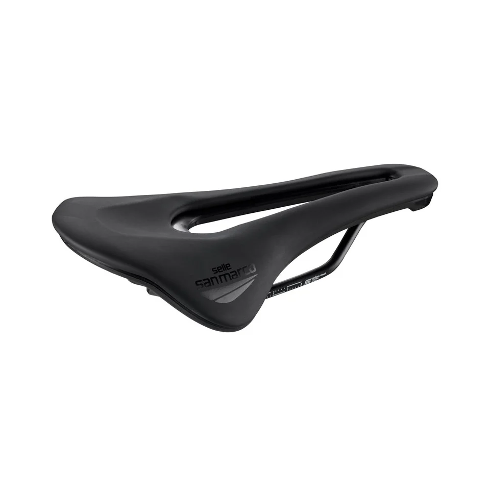 Sedlo SAN MARCO SHORTFIT 2.0 OPEN-FIT SPORT S3 140mm široké kompozitní lišty