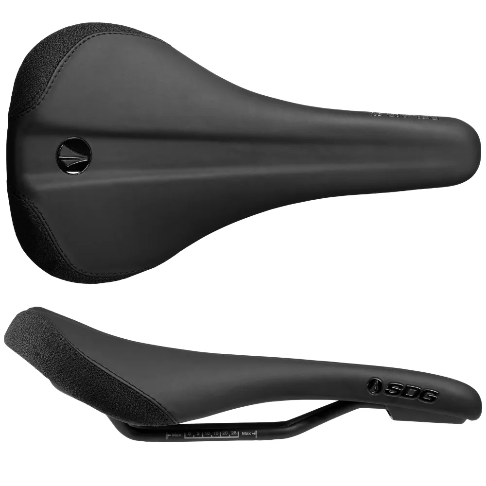 Sedlo SDG BEL-AIR V3 Rails Lux-Alloy Black