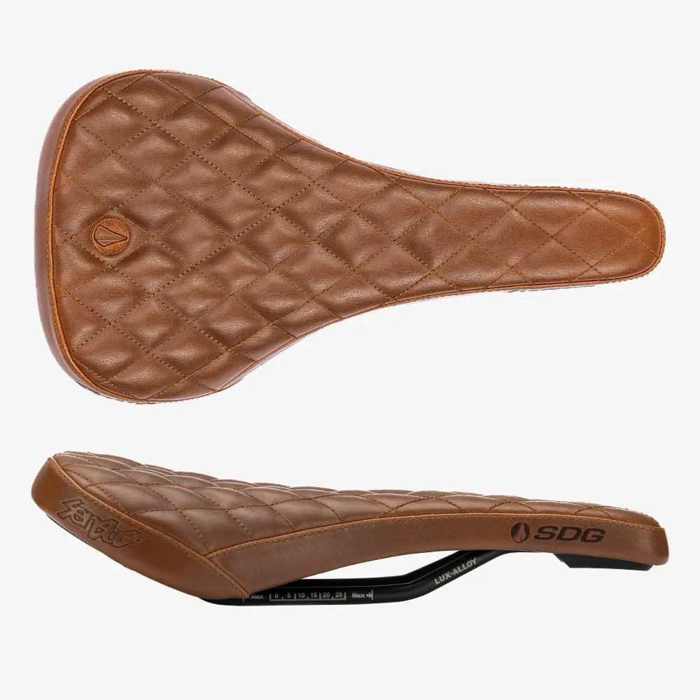 Sedlo SDG BEL-AIR V3 SENSUS Diamond Rails Lux-Alloy Brown