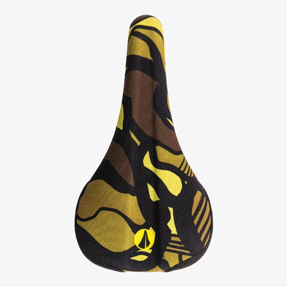 Sedlo SDG Bell V3 TERRA FIRMA Rails Lux Alloy Camo Yellow