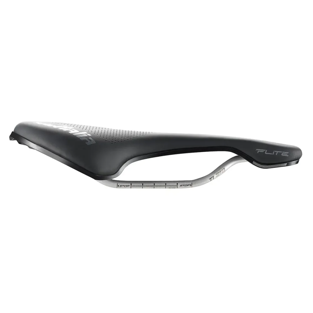 Sedlo SELLE ITALIA FLITE BOOST SUPERFLOW S Rails Ti316 Black