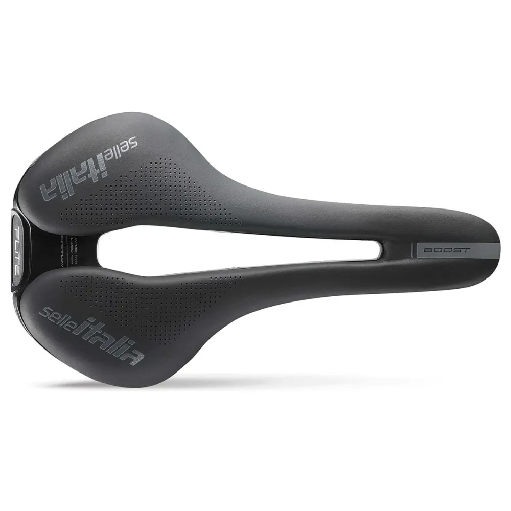 Sedlo SELLE ITALIA FLITE BOOST SUPERFLOW S Rails Ti316 Black