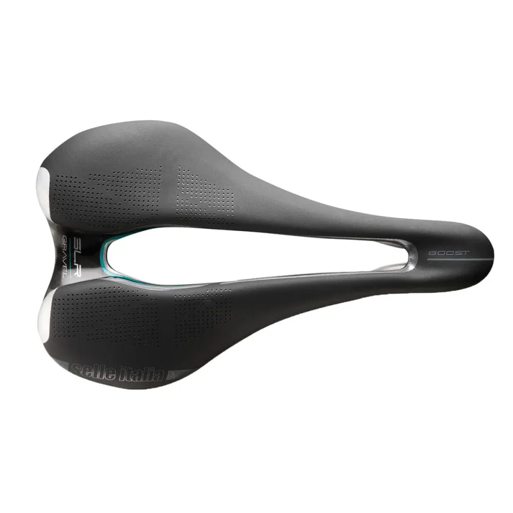 Sedlo SELLE ITALIA SLR BOOST GRAVEL SUPERFLOW L Rails Ti316 Black