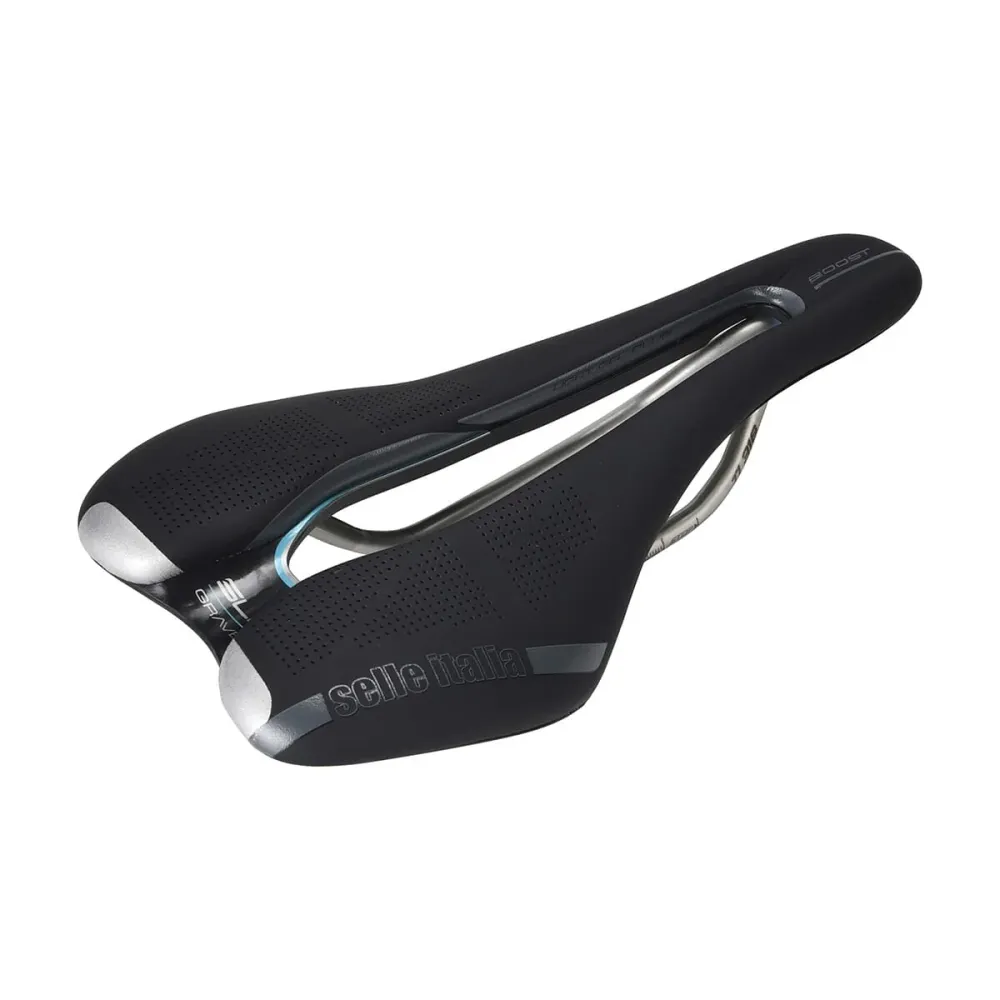 Sedlo SELLE ITALIA SLR BOOST GRAVEL SUPERFLOW S Rails Ti316 Black