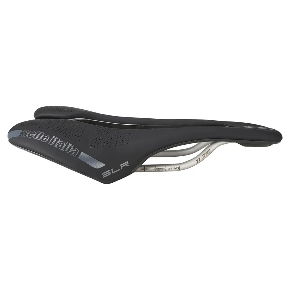 Sedlo SELLE ITALIA SLR BOOST SUPERFLOW S Rails TI316 Black
