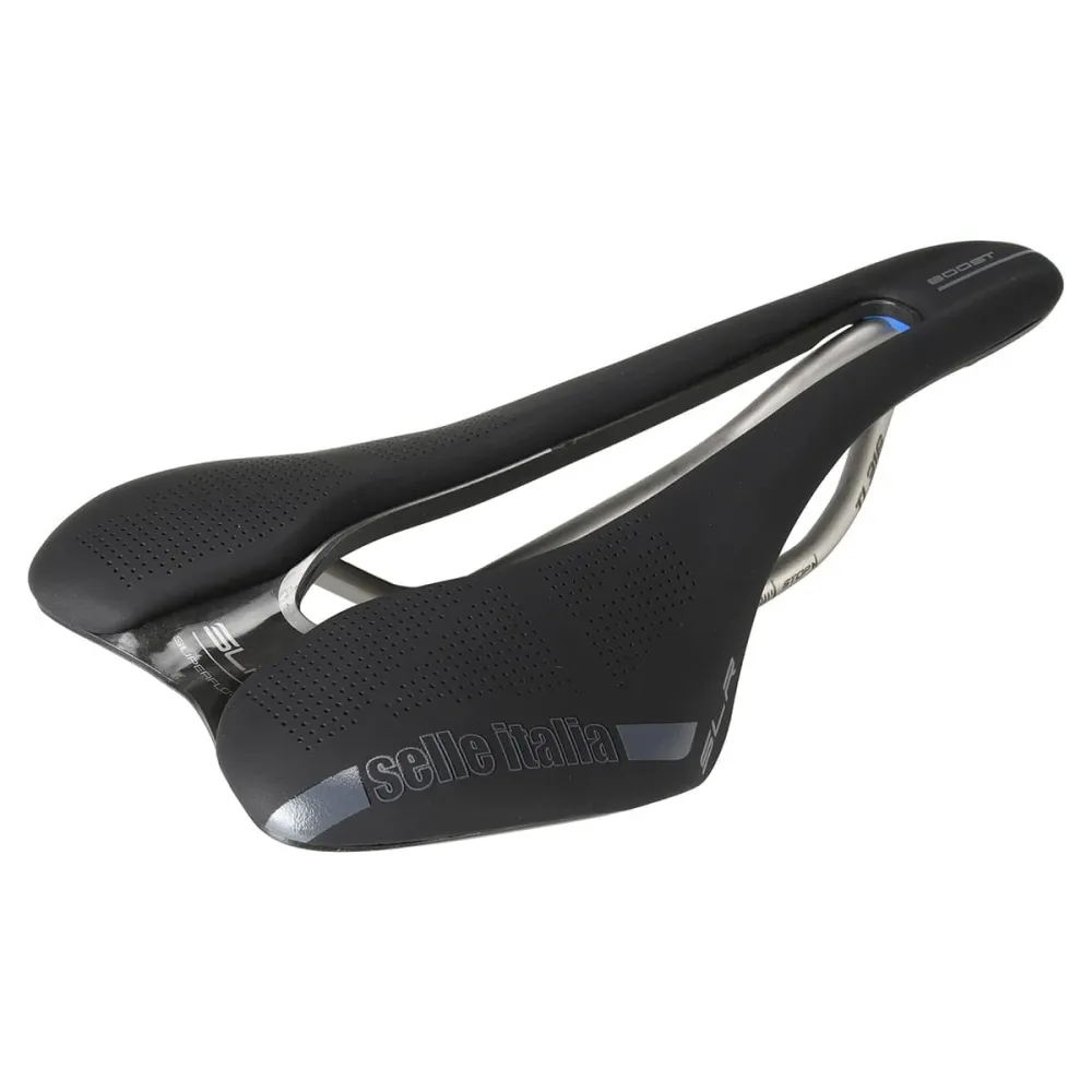 Sedlo SELLE ITALIA SLR BOOST SUPERFLOW S Rails TI316 Black