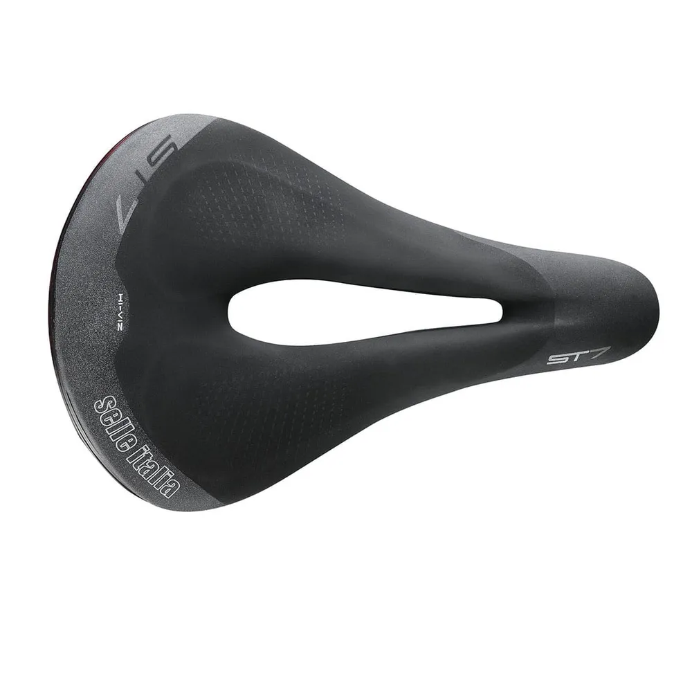 Sedlo SELLE ITALIA ST 7 Vision Superflow L Rails Fec Black/Grey