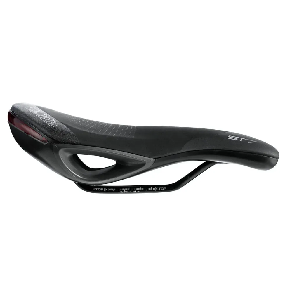 Sedlo SELLE ITALIA ST 7 Vision Superflow L Rails Fec Black/Grey