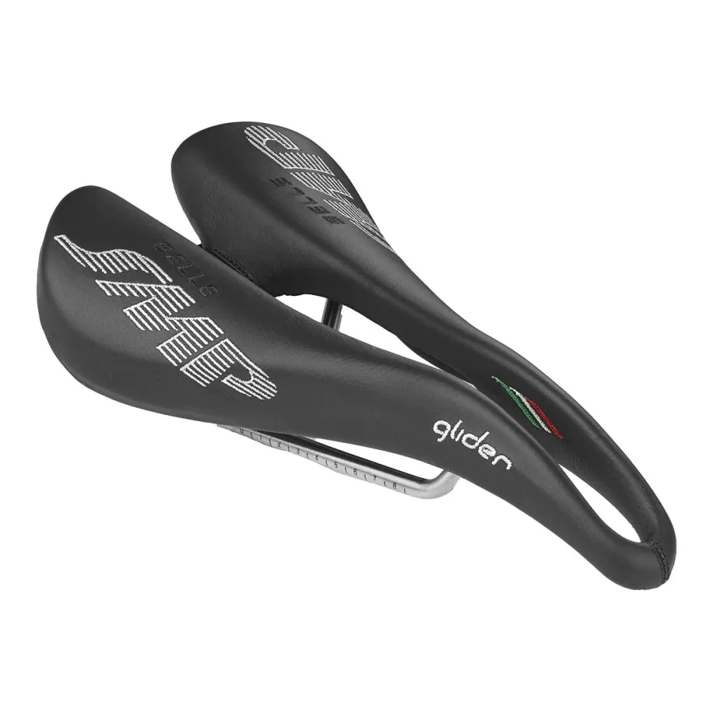 Sedlo SMP GLIDER Kolejnice z nerezové oceli