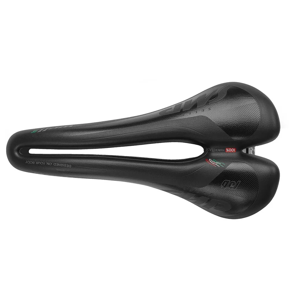 Sedlo SMP WELLE S GEL Šířka 138 mm Ocelové kolejnice Černá