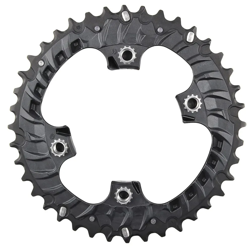 SHIMANO XT M8000 11V Trojitý řetězový kroužek se 4 otvory 96 mm vnějšího průměru