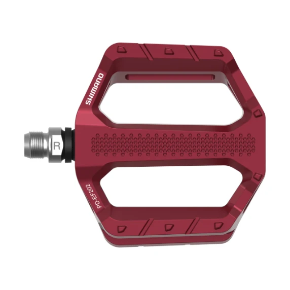 SHIMANO PD-EF202 Červené ploché pedály