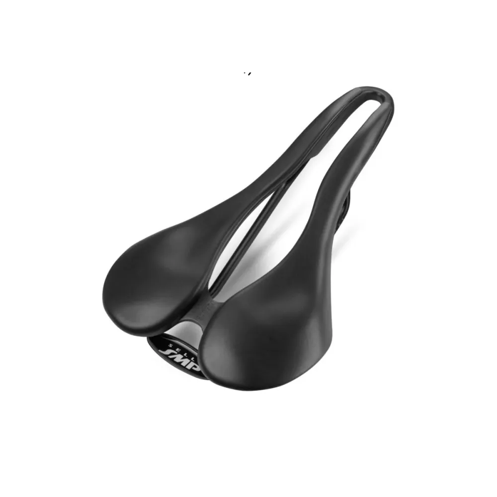 SMP EVO20C sedlo 140 mm široké černé kolejnice z nerezové oceli