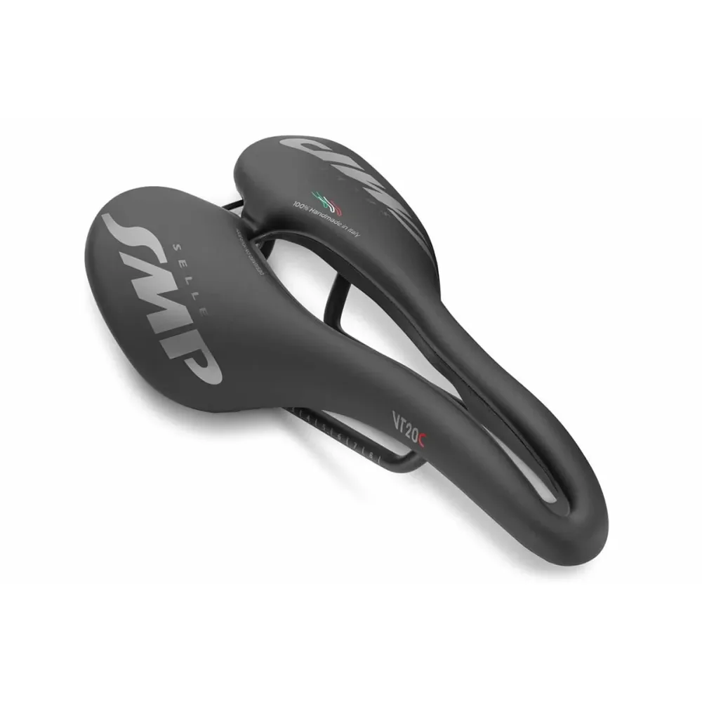 SMP VT20C sedlo 144mm šířka Karbonové kolejnice černé