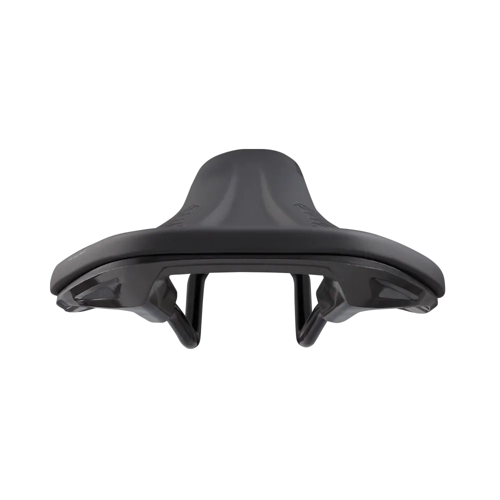 SPANK OOZY 220 144mm sedlo CrN/Ti kolejnice černá