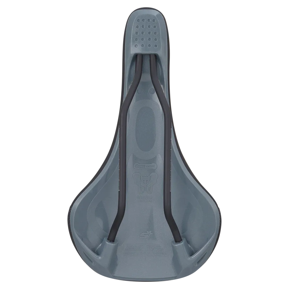 SPANK OOZY 280 144mm sedlo CrMo Rails Grey