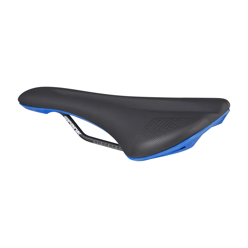 SPANK OOZY 280 144mm sedlo CrMo kolejnice modrá