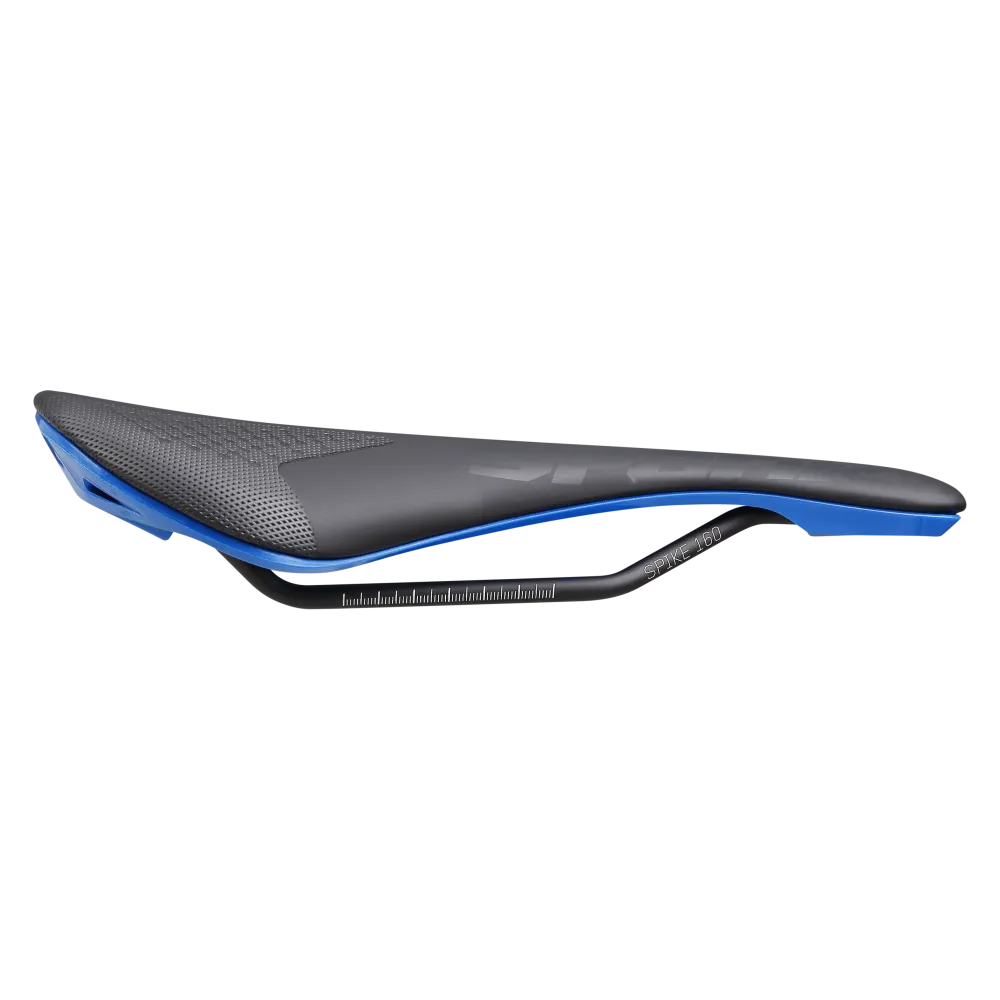 SPANK SPIKE 160 Kožené sedlo CrMo Rails Blue