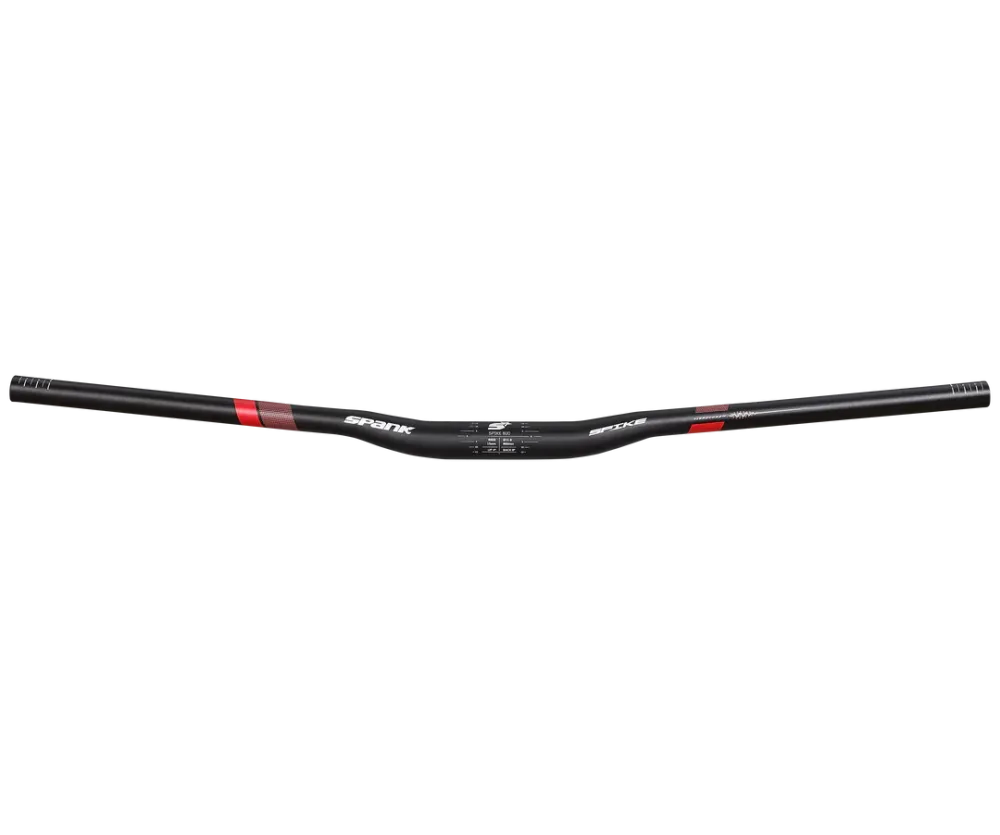 SPANK SPIKE 800 VIBROCORE Rise 15mm 31,8/800mm Černá / červená řídítka