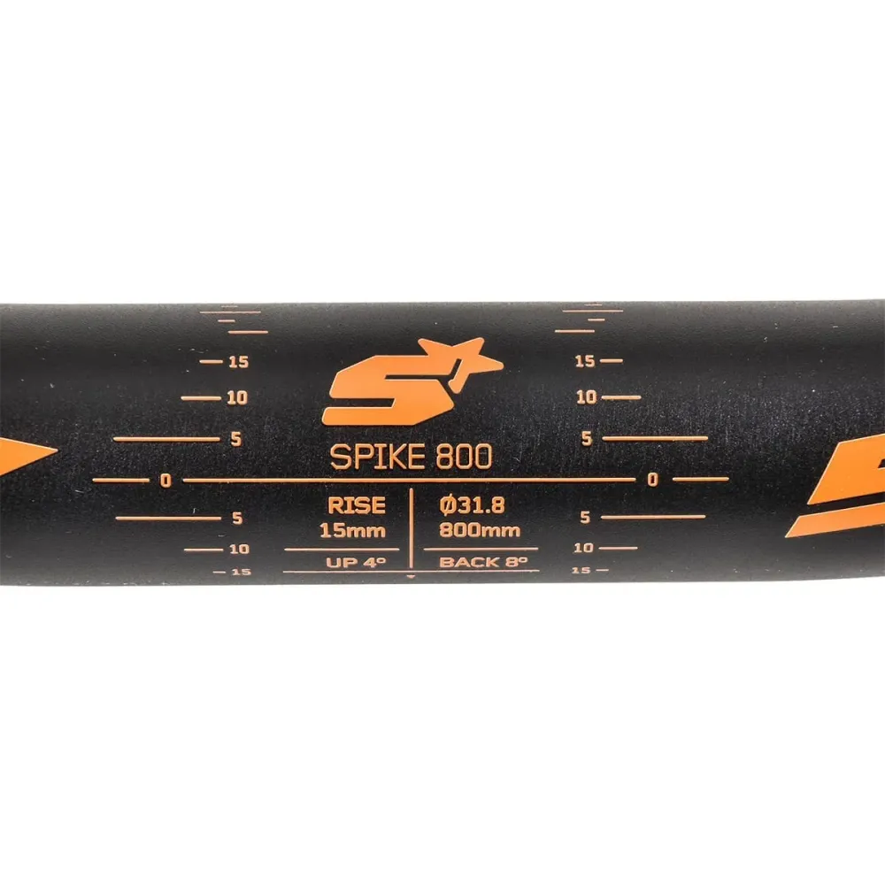 SPANK SPIKE 800 VIBROCORE Rise 15mm 800mm Oranžová řídítka