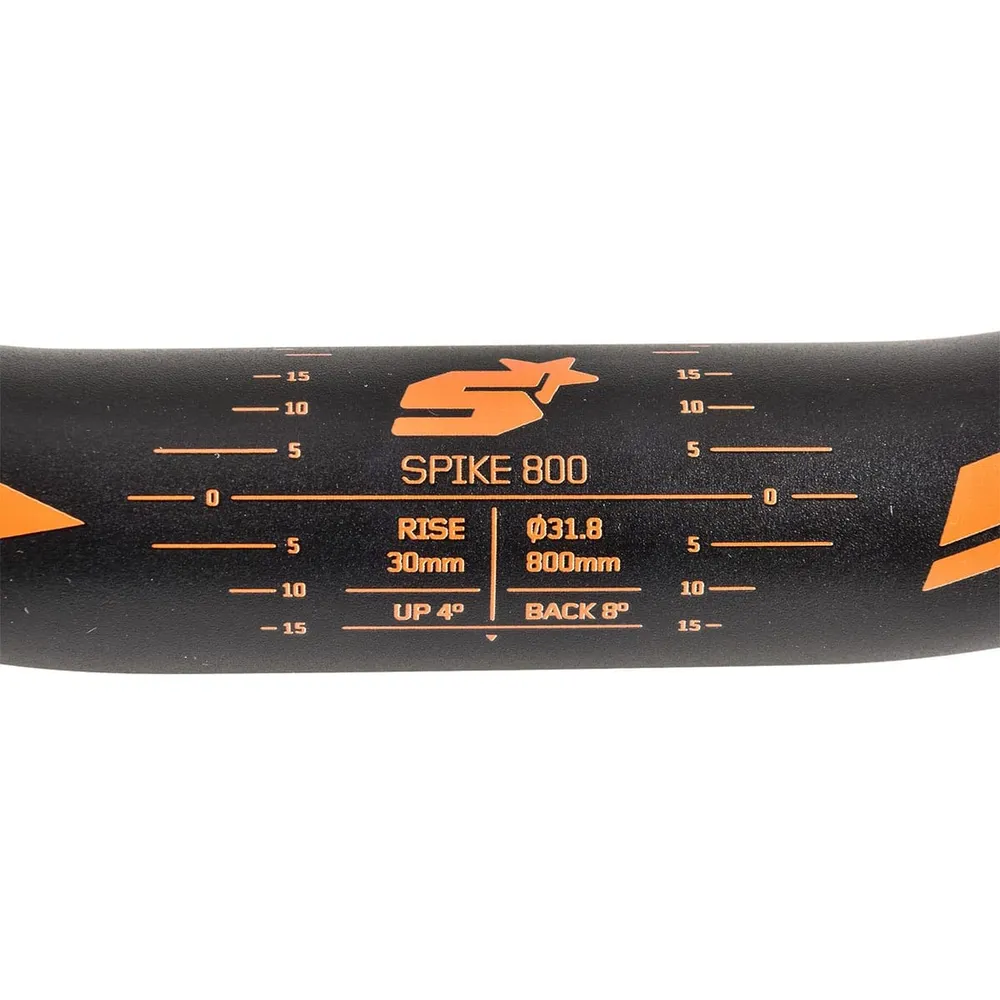 SPANK SPIKE 800 VIBROCORE Rise 30mm 800mm Oranžová řídítka
