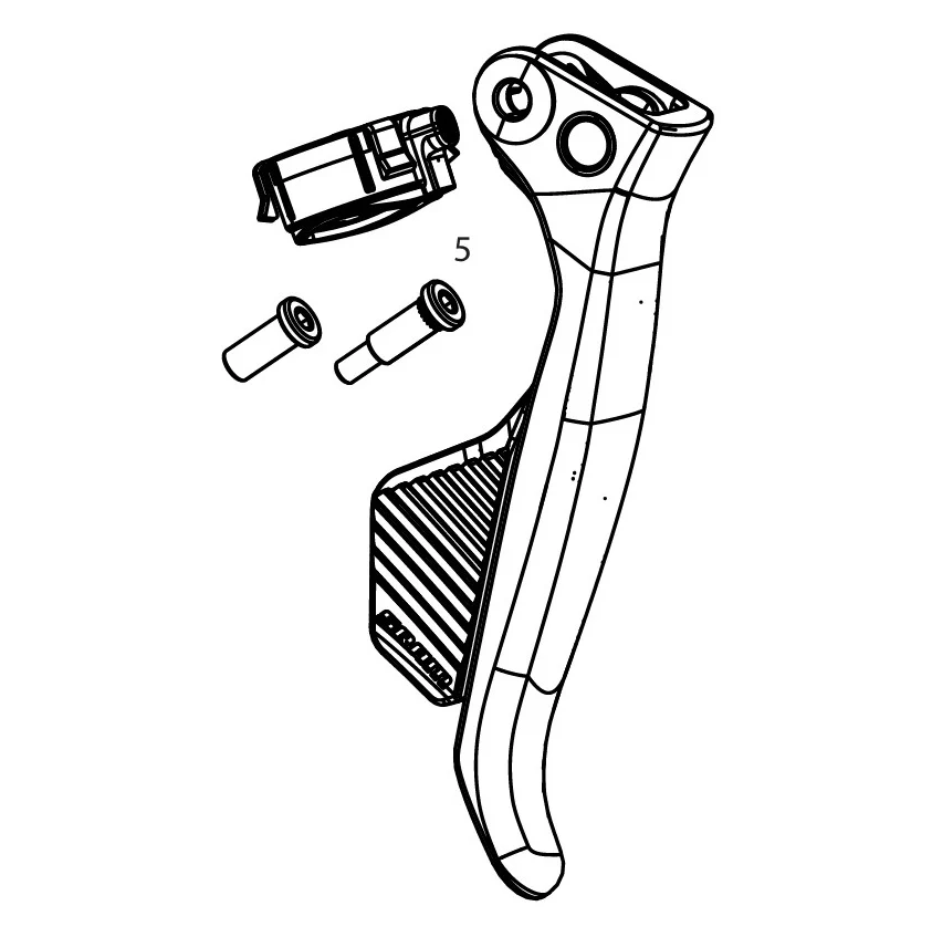 SRAM APEX/RIVAL AXS Jednoduchá levá páka