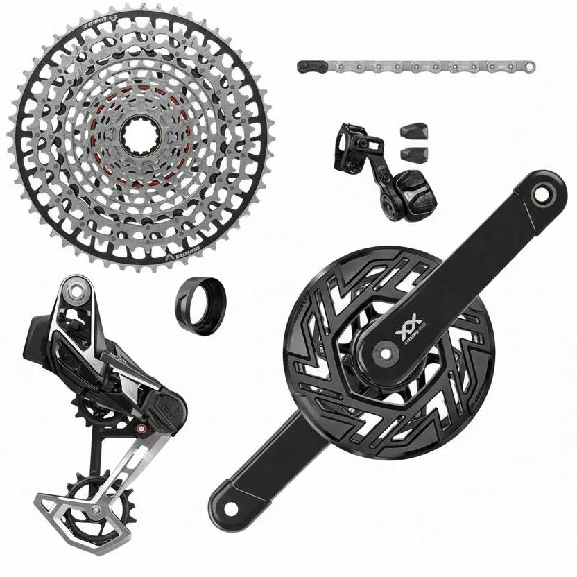 SRAM XX EAGLE E-MTB BROSE ISIS AXS T-TYPE 36 zubů CLIP-ON 10/52 Balení USB-C