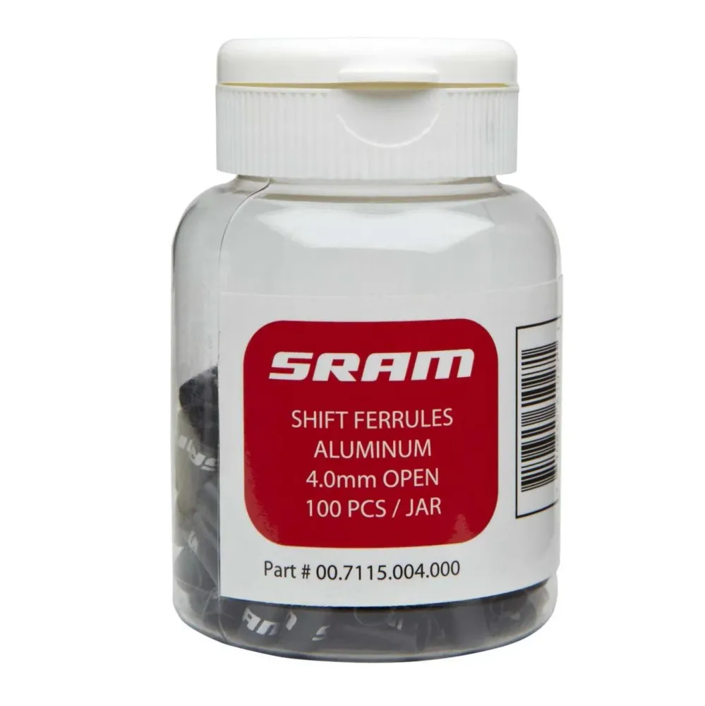 SRAM 4 mm černá koncovka hadice přehazovačky (x100)