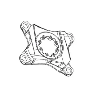 SRAM Force 22 / Force CX1 4-ramenný spodní držák 110mm