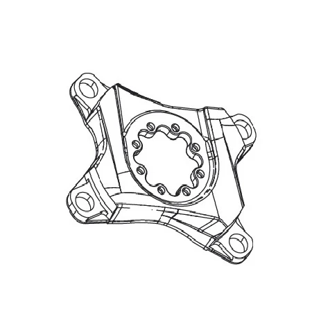 SRAM Force 22 / Force CX1 4-ramenný spodní držák 110mm