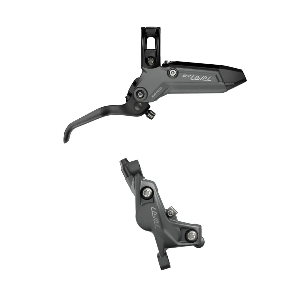 SRAM LEVEL BRONZE STEALTH 4pístová přední brzda Šedá