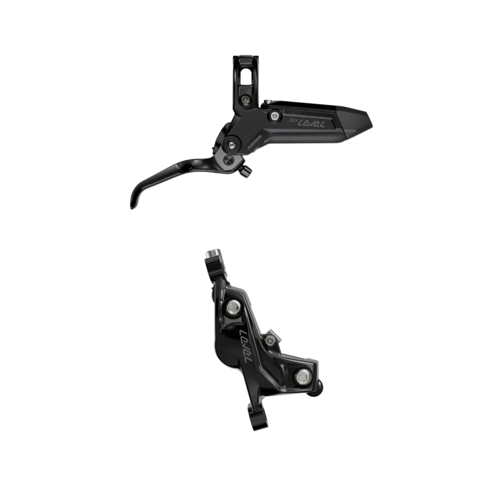 SRAM LEVEL SILVER STEALTH 4pístová přední brzda černá