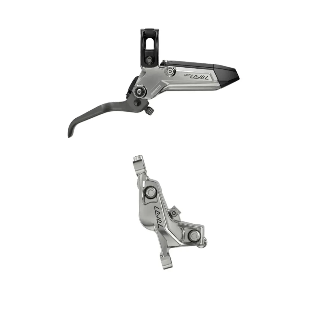 SRAM LEVEL ULTIMATE STEALTH 4pístová přední brzda Stříbrná