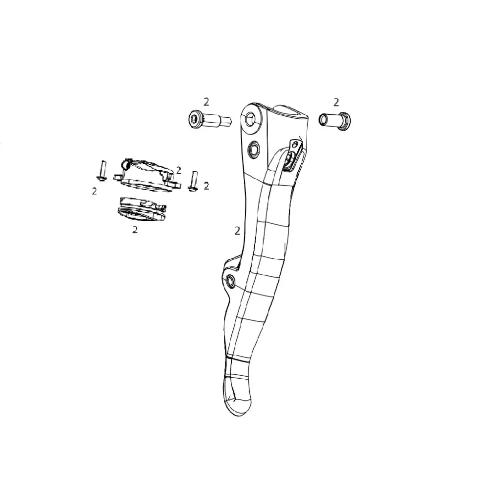 SRAM RED AXS E1 SHIFT RIGHT PÁDLO