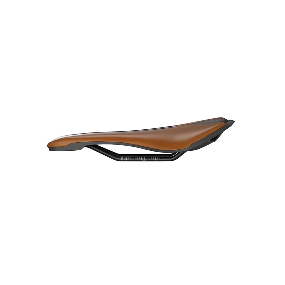 STEALTH PERFORMANCE PRO Sedlo 152mm Nerezové kolejnice Hnědá barva