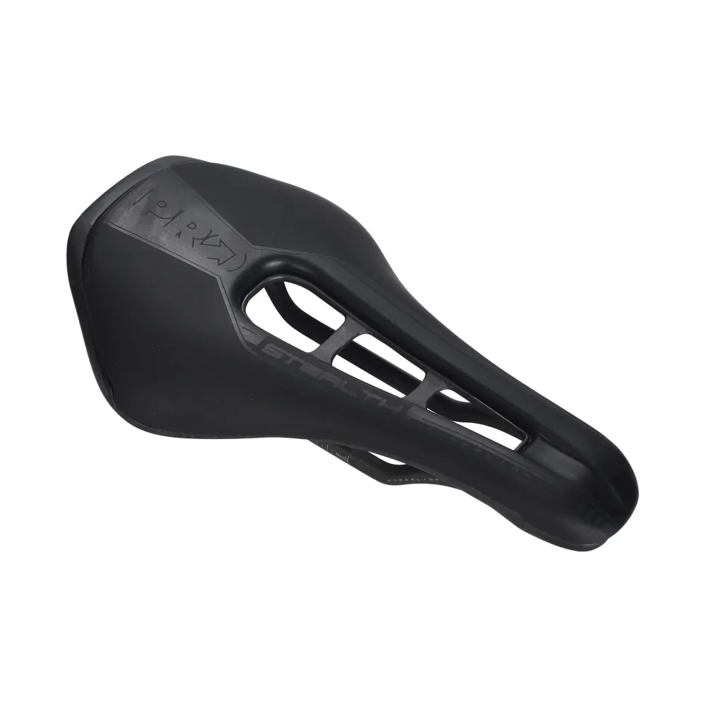 STEALTH SUPERLIGHT 142mm PRO Sedlo Carbon Rails Black