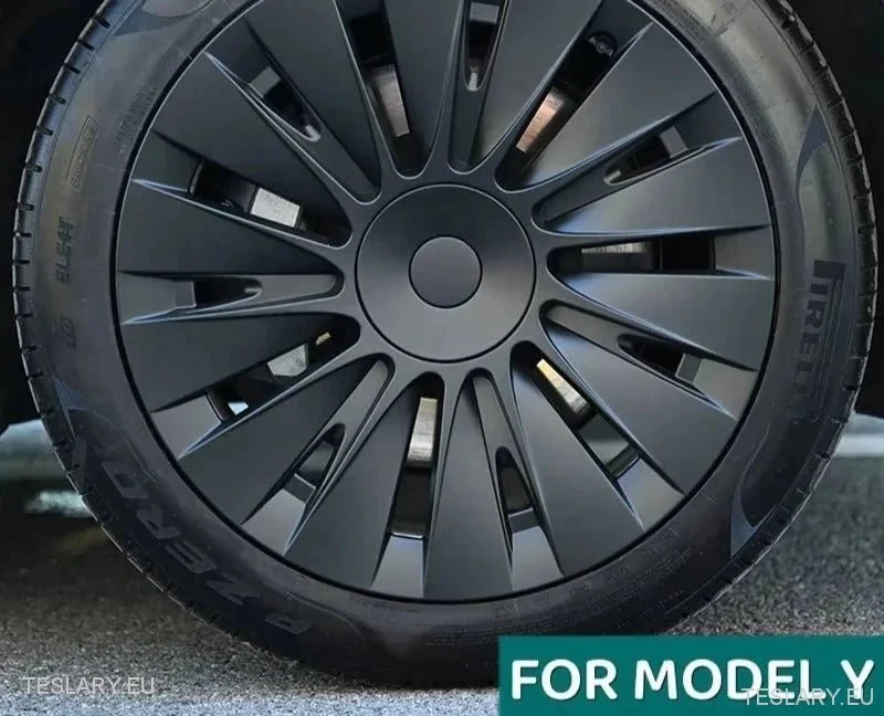 Tesla Model Y 19" Kryty kol ve sportovním stylu s plným pokrytím