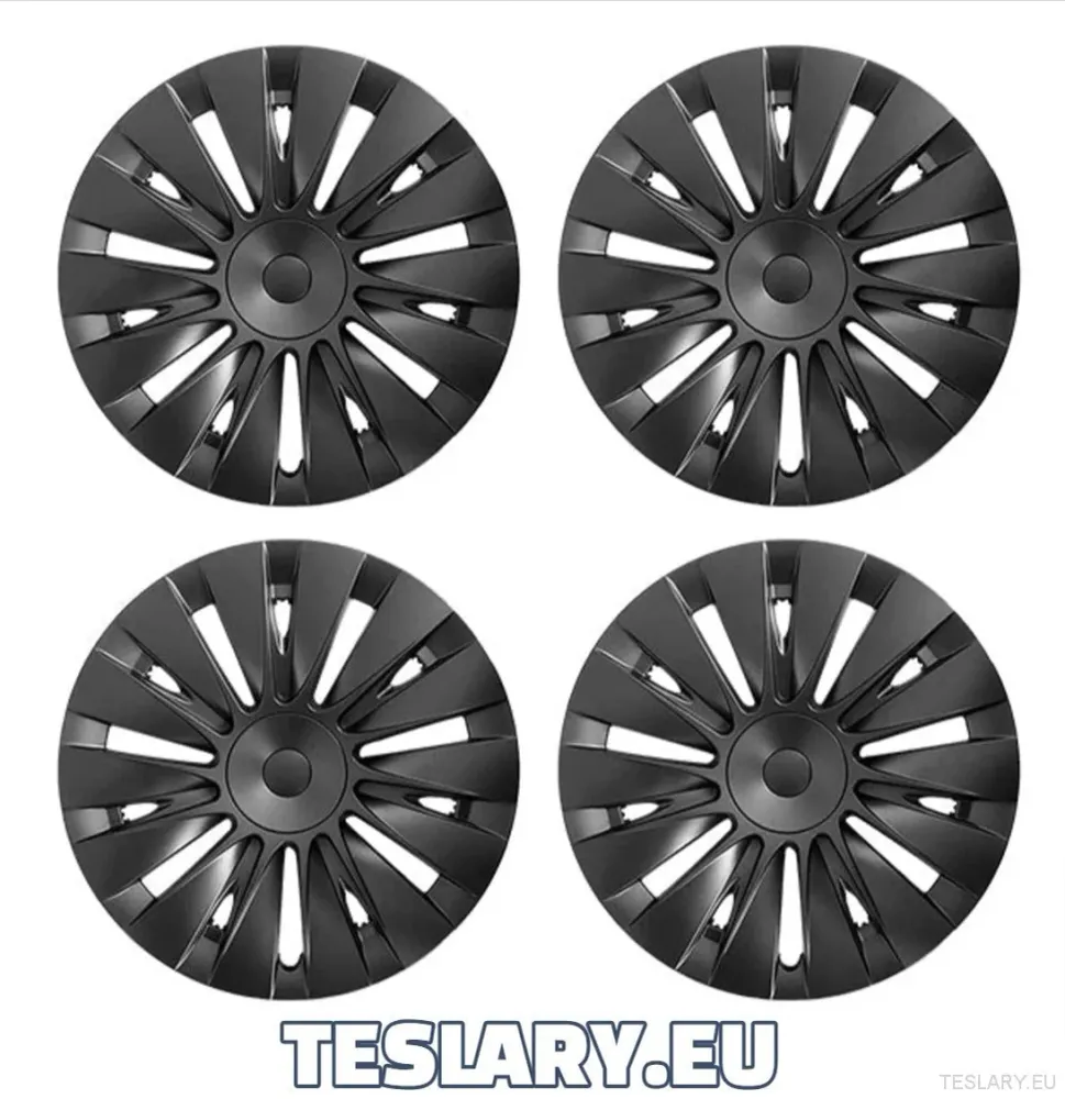Tesla Model Y 19" Kryty kol ve sportovním stylu s plným pokrytím