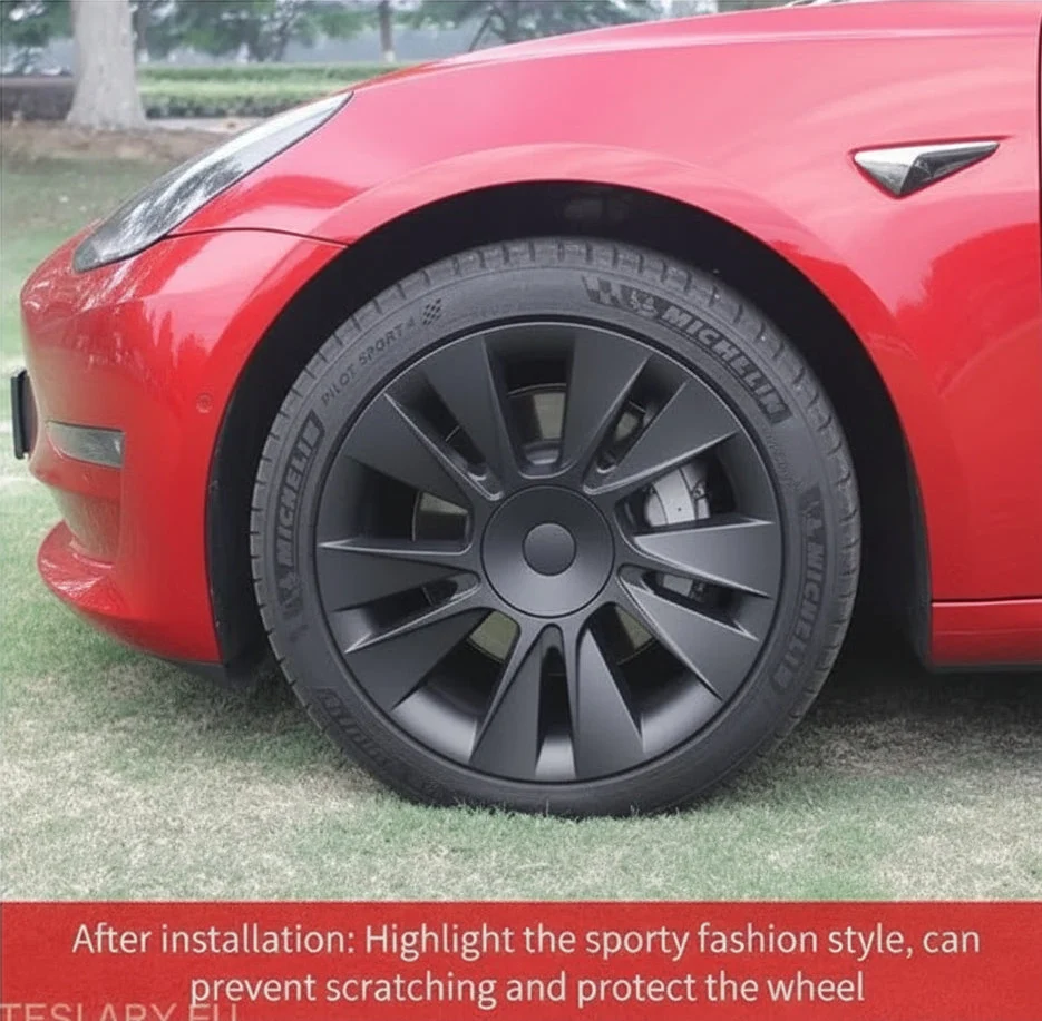 Tesla Model 3 18" Kryty kol ve stylu nože