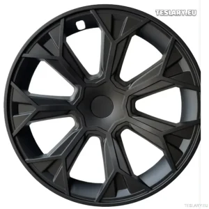 TESLA MODEL Y 19" UNIKÁTNÍ NÁBOJE KOL S4 S PLNÝM KRYTEM