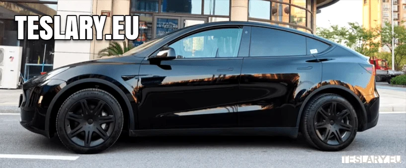 TESLA MODEL Y 19" UNIKÁTNÍ NÁBOJE KOL S9 S PLNÝM KRYTÍM