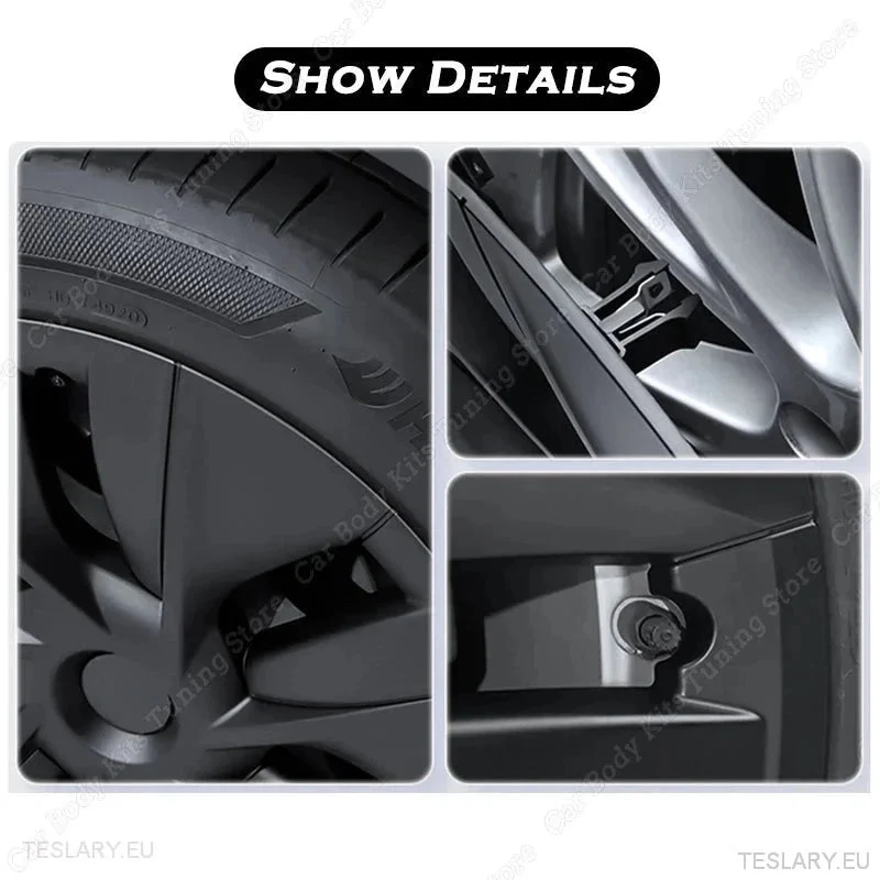 TESLA MODEL Y 19" VÝKONNÉ PLNĚ ZAKRÝVANÝCH NÁBOJŮ KOL