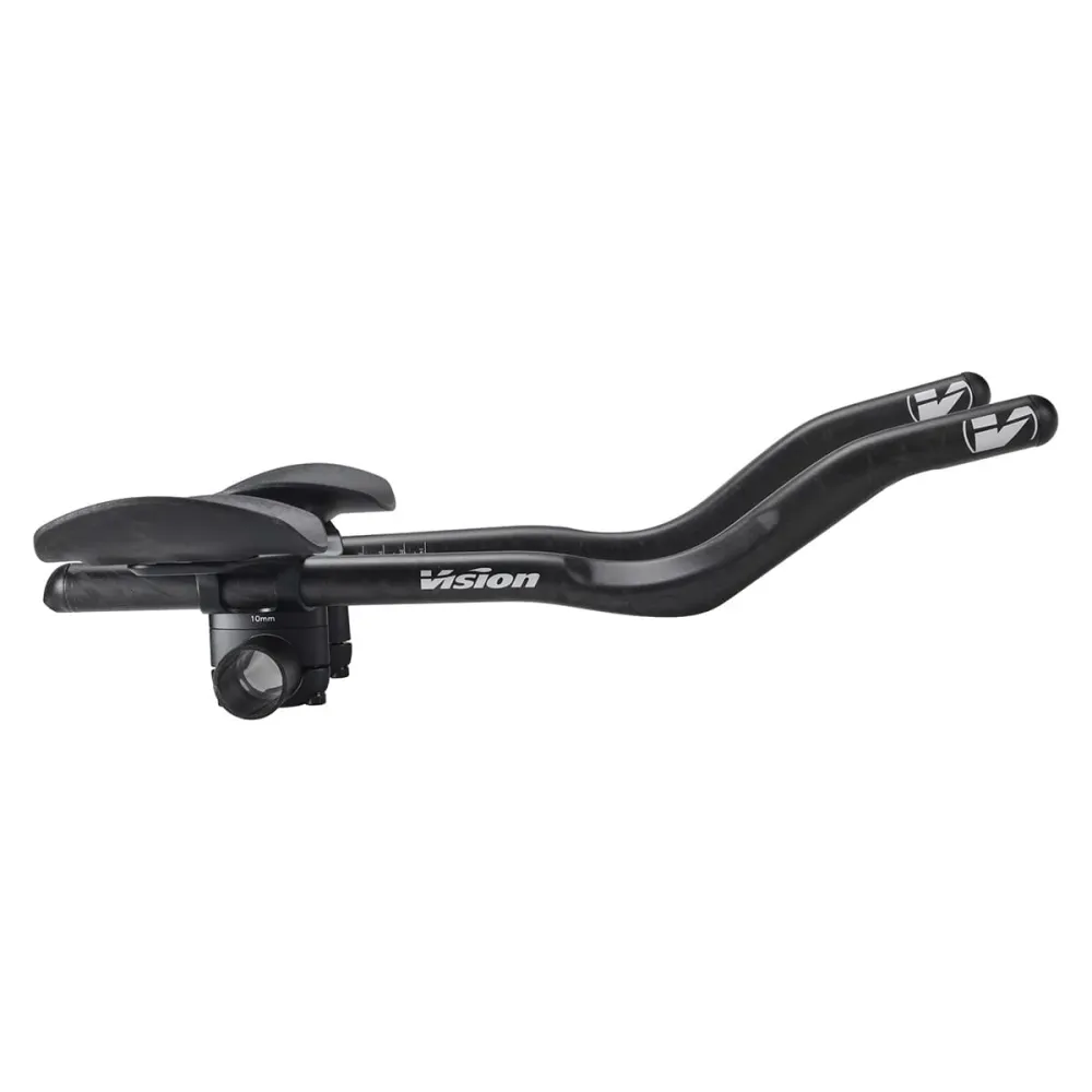 VISION TRIMAX CLIP-ON JS BEND Karbonové nástavce řídítek