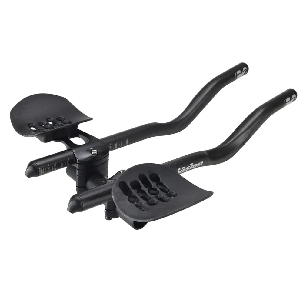 VISION TRIMAX CLIP-ON JS BEND Karbonové nástavce řídítek